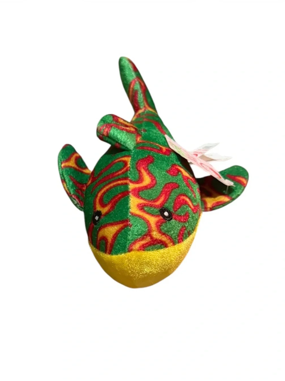 Colorful Patterned Plush Shark Toy